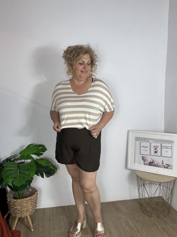 Bermuda lino curvys - Imagen 4