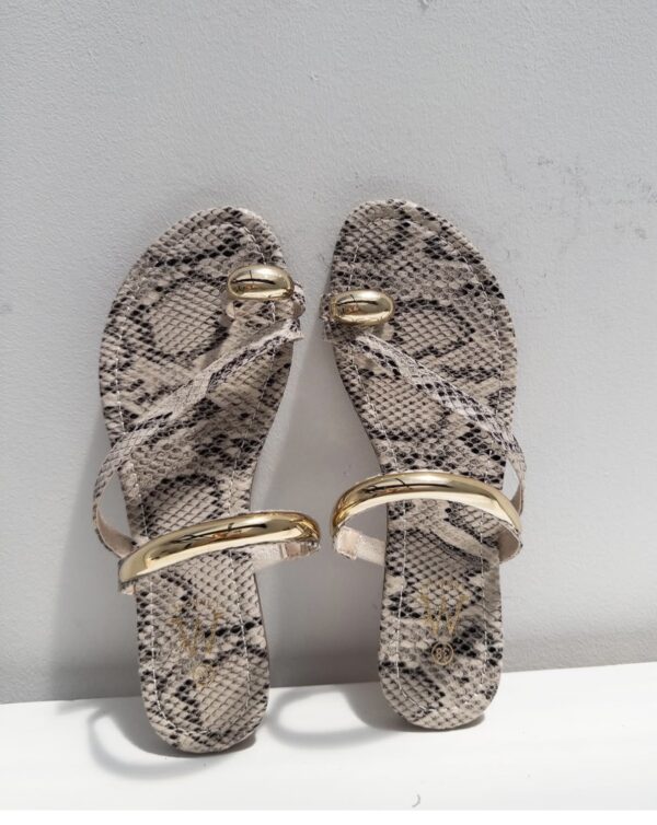 Sandalia serpiente